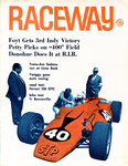 Cover of Riverside 'Raceway' Magazine, June, 1967